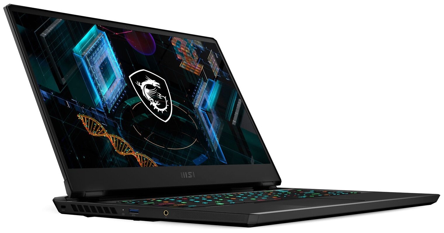 156 Ноутбук MSI GP66 Leopard 11UG-285XRU 1920x1080 Intel Core i7 11800H 23 ГГц RAM 16 ГБ SSD 512 ГБ NVIDIA GeForce RTX 3070 без ОС 9S7-154322-285 черный