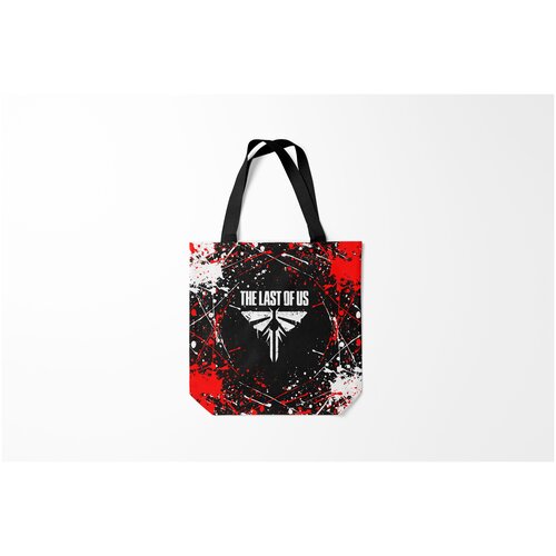 фото Сумка-шоппер / 40х40 см / геймерам / the last of us 2 одни из нас цикады burnettie