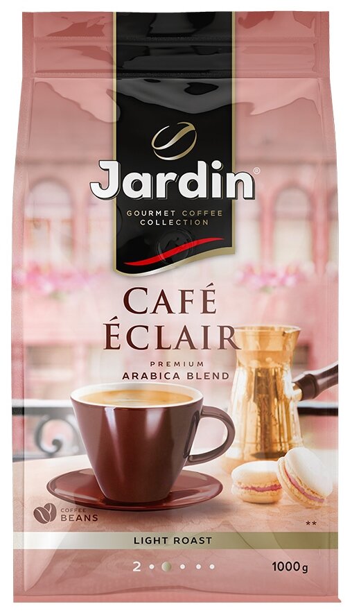 Кофе в зернах Jardin Café Eclair, яблоко, жасмин, 1 кг