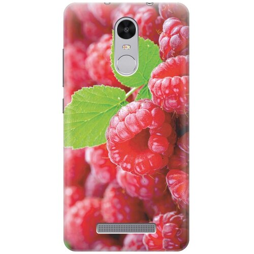 фото Силиконовый чехол на xiaomi redmi note 3 / note 3 pro / сяоми редми ноут 3 / ноут 3 про с принтом "малинка" gosso