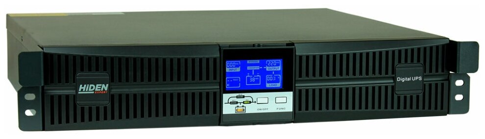 ИБП (900 Вт) HIDEN EXPERT UDC9201S-RT, встроенные акб в корпусе (9А/ч х 3шт),1 kVA/0,9 kW (PF=0,9)