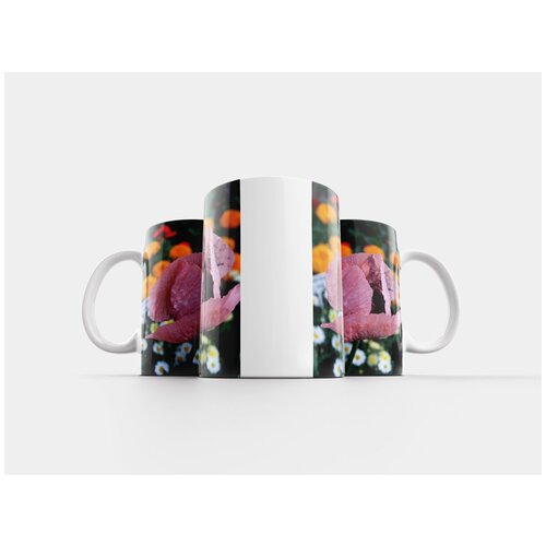 фото Кружка "мак, цветок, луг" 320 мл lotsprints