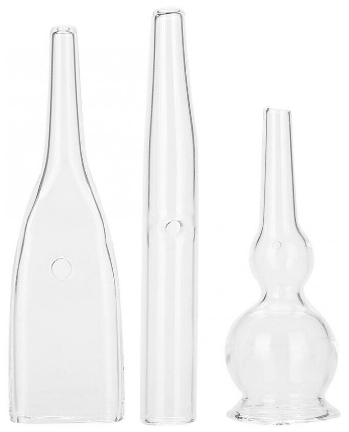 AURO Комплект, стеклянные насадки для массажа и глубокой чистки дермабразии