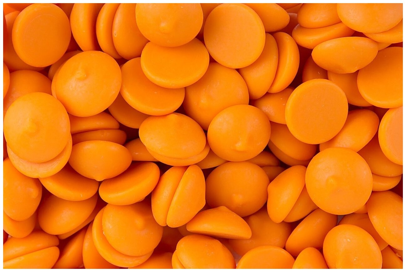 Глазурь кондитерская оранжевая со вкусом апельсина, 500 гр. - фотография № 5