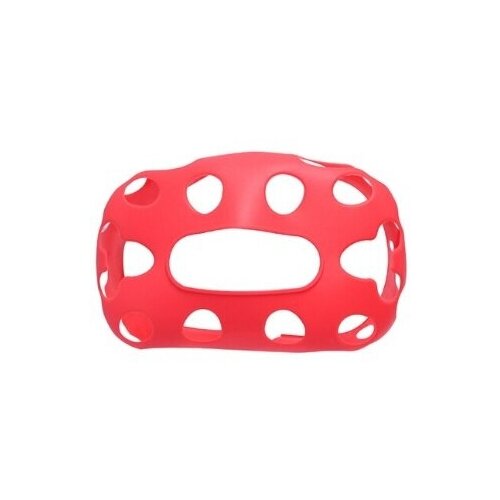 Силиконовый чехол для очков HTC Vive Pro/Pro 2 красный накладка на лицо для htc vive гладкий дышащий кожзам 1 1 см