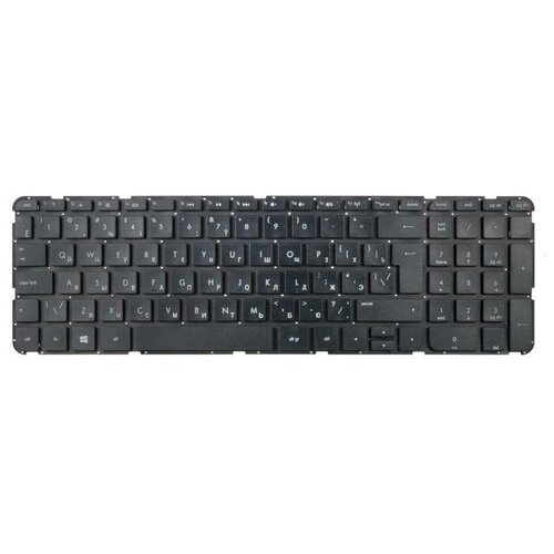 Клавиатура для ноутбука HP Pavilion 15- b Sleekbook 15 Ultrabook 15 черная без рамки верт Enter 129600₽
