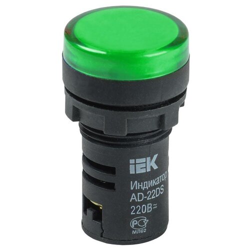 Iek BLS10-ADDS-024-K06-16 Лампа AD16DS LED матрица d16 мм зеленый 24В AC DC