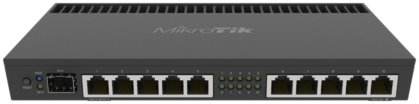 Маршрутизатор MikroTik RB4011iGS+RM