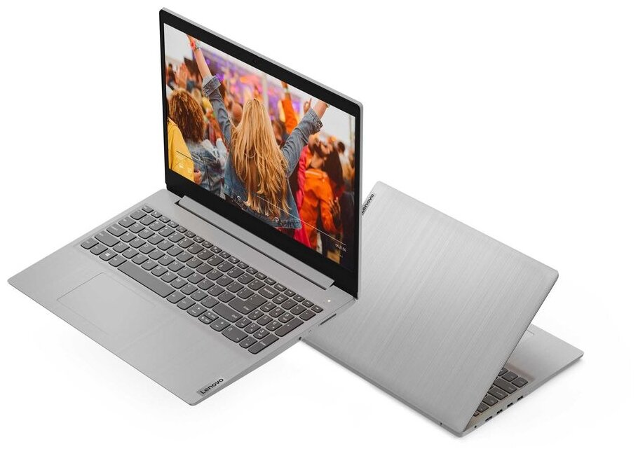 Ноутбук LENOVO IdeaPad 3 15ITL05 156 серый 81X800BYRU
