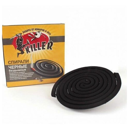 Спирали от комаров Killer черные 50 штук