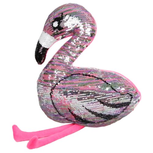 Мягкая игрушка Сима-ленд Фламинго, 36 см, серый/розовый мягкая игрушка сима ленд фламинго 36 см розовый