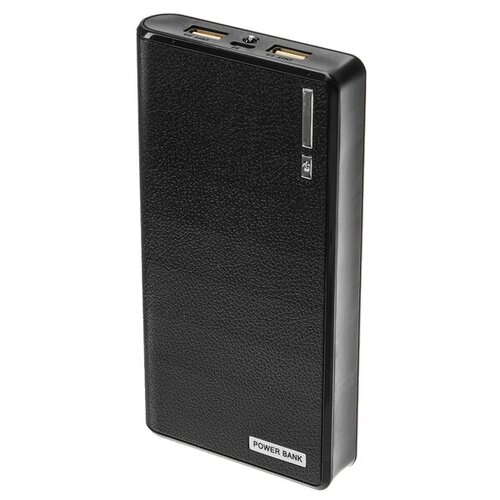 Внешний аккумулятор PB-26 15600 мАч 2 USB 12 А фонарик чёрный 278000₽