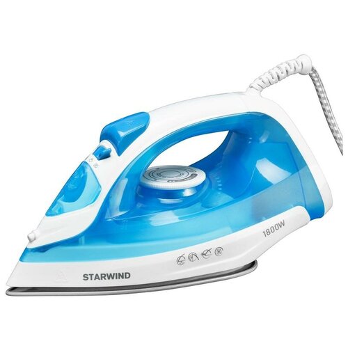 Утюг SIR2045 1800Вт голубойбел 1462020 STARWIND 193600₽