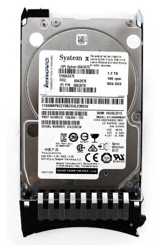 Жесткий диск IBM 900GB 25 INCH 10K RPM SAS HDD 2076-3509