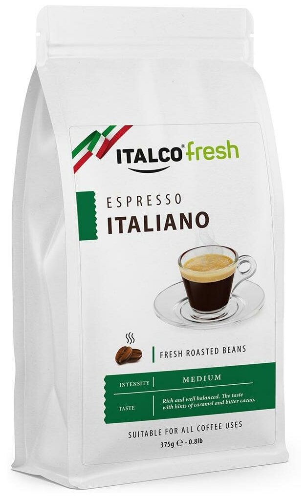 Кофе в зернах Italco Espresso Italiano 375 г