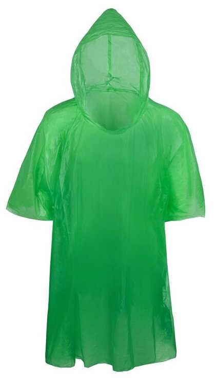 Дождевик yoogift, демисезонный, размер XL-2XL, зеленый
