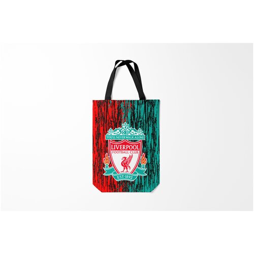 фото Сумка-шоппер / 31х42 см / футбол / liverpool liverpool. burnettie