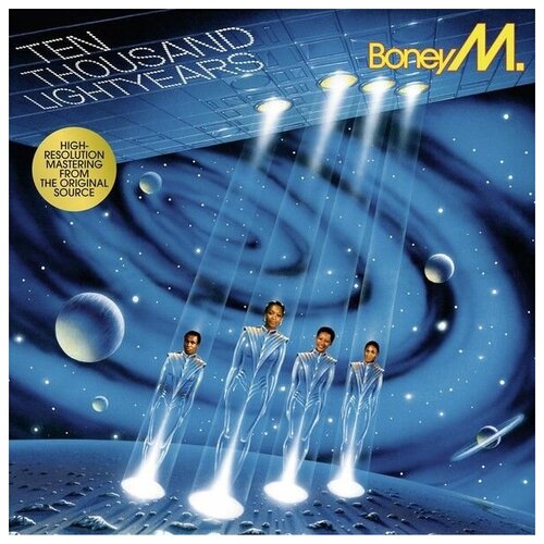 Boney M – Ten Thousand Lightyears (LP) музыкальный компакт диск boney m ten thousand lightyears 1984 г производство россия