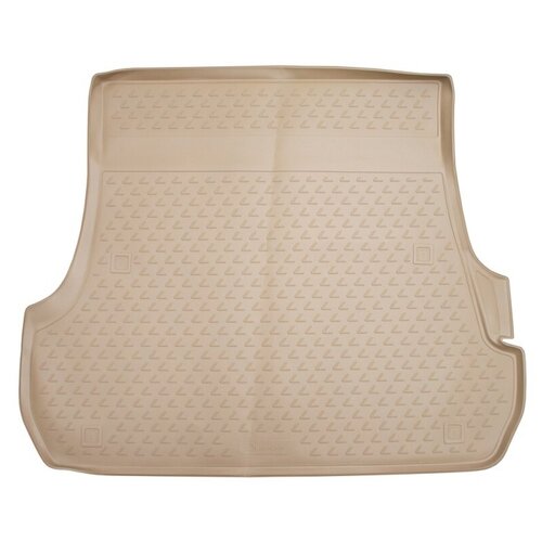 фото Коврик в багажник toyota highlander 2010-2013, короткий (полиуретан, бежевый) element