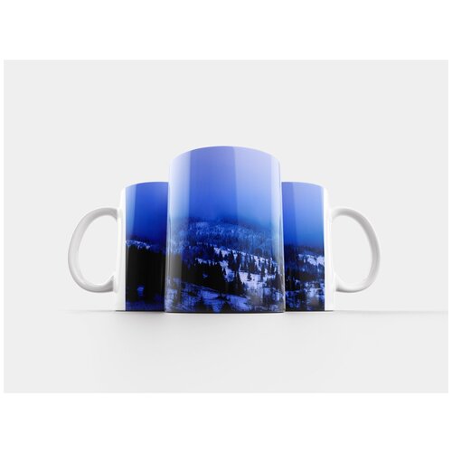 фото Кружка "горы, зима, снег" 320 мл lotsprints