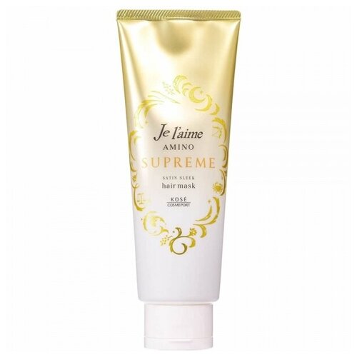 Je l’aime amino supreme satin sleek маска для волос cмягчающая, с нежным ароматом розы и жасмина, 230 гр