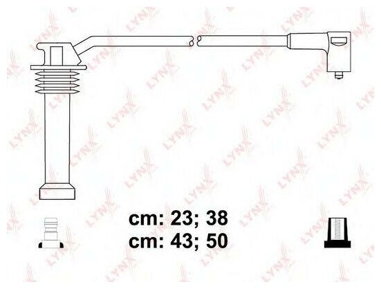 LYNX провода высоковольтные FORD FOCUS 1,6-2,0 98-/MONDEO 1,6-2,0 96-00 SPE3011