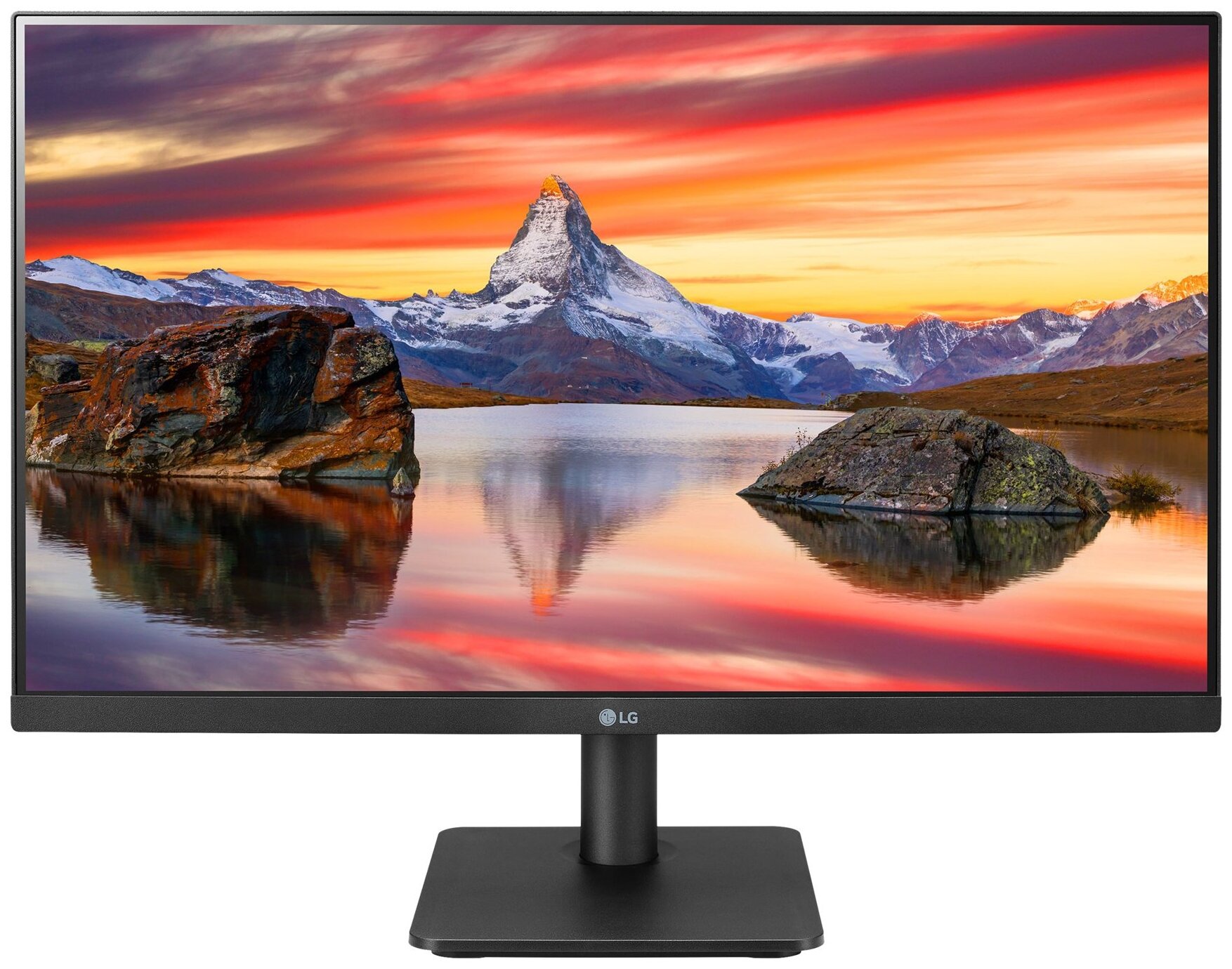 Монитор 23.8" LG 24MP40B-B black (IPS, 1920x1080, 16:9, 178/178, 250cd/m2, 1000:1, 5ms, 75Hz, VGA, HDMI) (24MP40B-B.ARUB)