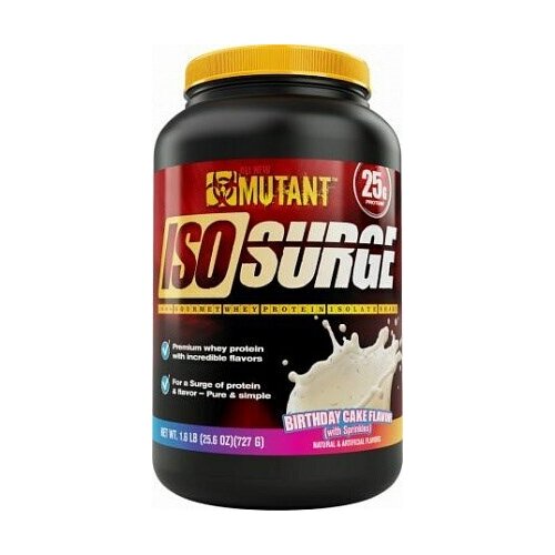 Mutant (Fit Foods) Mutant Iso Surge (727г) Тройной шоколад протеин mutant iso surge 727 гр тройной шоколад