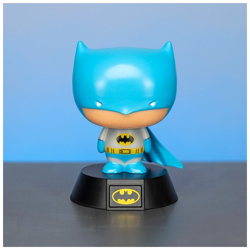 Светильник Paladone: ДиСи (DC) Ретро Бэтмен (Retro Batman) (PP5548DC) 10 см - фотография № 4