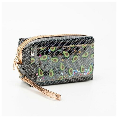 фото Косметичка на молнии, цвет черный./в упаковке шт: 1 no name