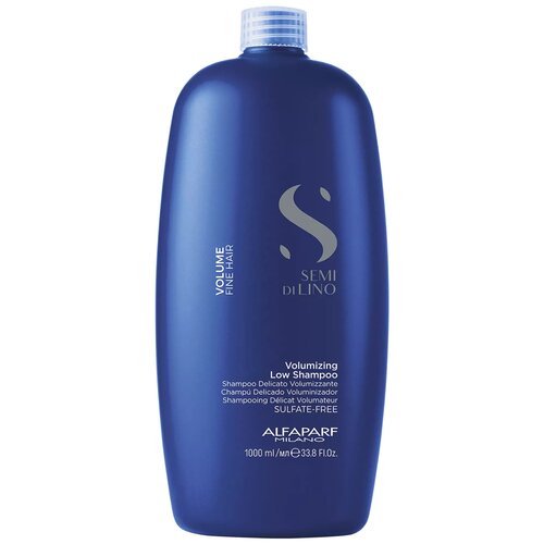 Alfaparf Milano шампунь Semi Di Lino Volumizing Low Sulfate-Free для придания объема тонким волосам, 1000 мл alfaparf 167269 1000 ml semi di lino discipline frizz control shampoo for rebel hair