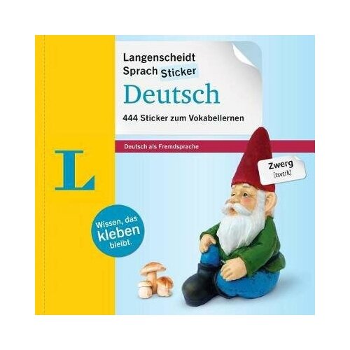 Sprachsticker Deutsch. -