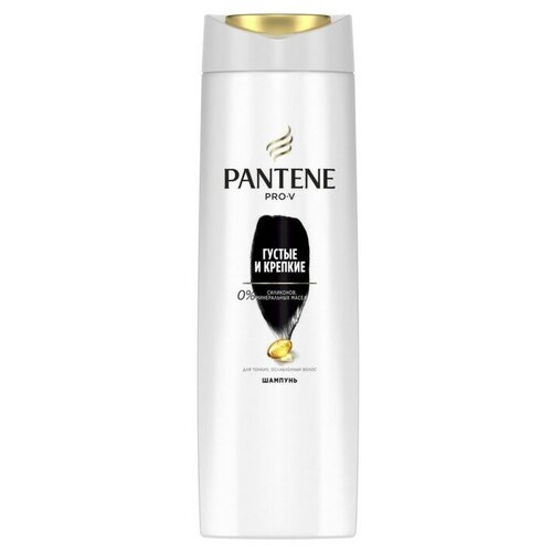 Шампунь для волос Pantene «Густые и крепкие», для тонких и ослабленных волос, 400 мл