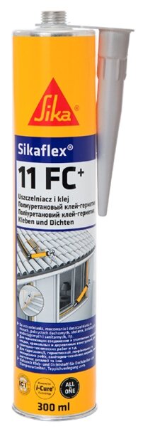 Клей-герметик Sika Sikaflex-11FC ALL IN ONE, 300 мл. Серый - фотография № 1