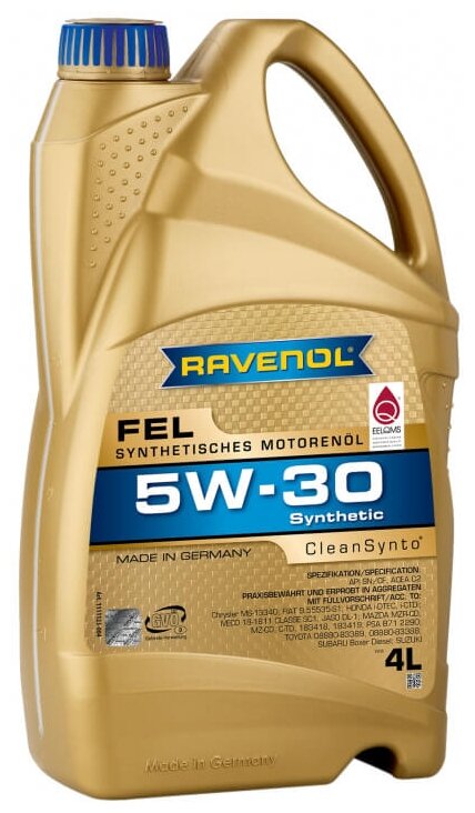 RAVENOL 1111123-004-01-999 Моторное масло 1шт