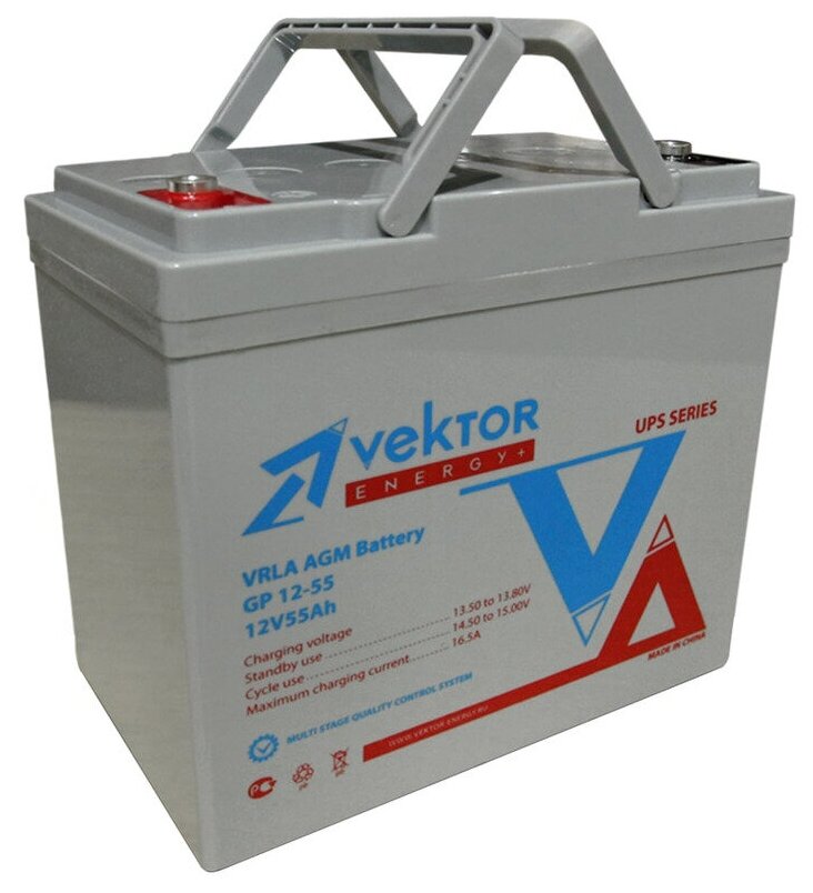 Аккумулятор для ИБП Vektor Energy GP 12-55