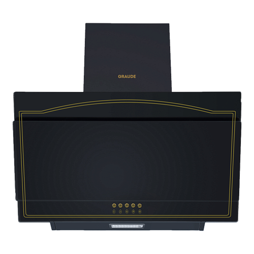 Вытяжка каминная наклонная GRAUDE DHK 601 S черный 1807000₽