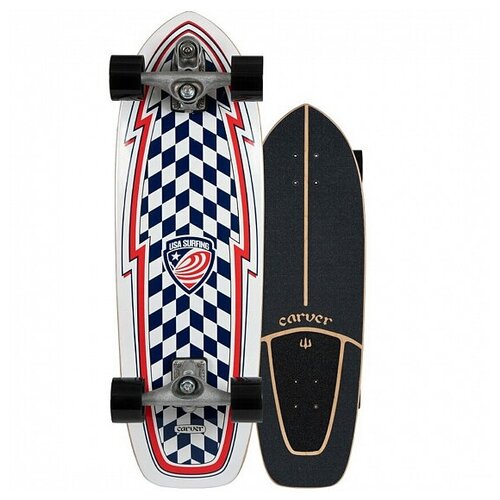 фото Комплект лонгборд carver c7 usa booster surfskate complete 2020