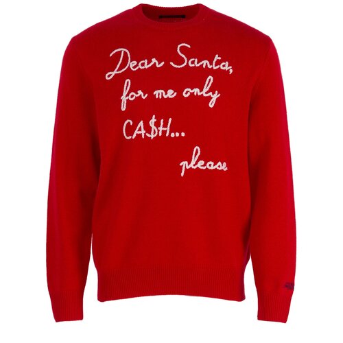 джемпер MC2 Saint Barth HERON.EMB CASH 41 красный+белый 2xl