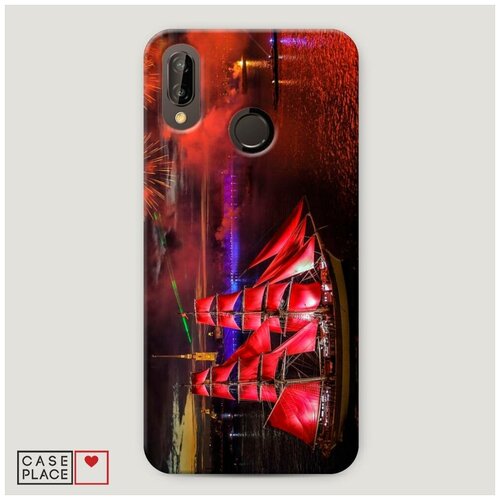 фото Пластиковый чехол "питер вид 3" на huawei nova 3e / хуавей нова 3е case place