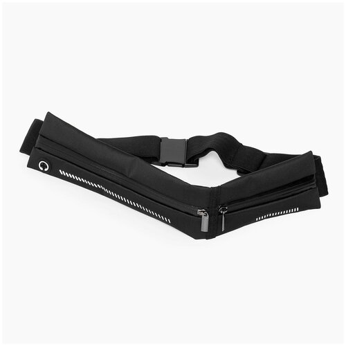 фото Спортивная сумка на пояс ss03. черный