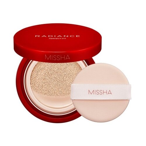 Missha тональное средство Radiance perfect-fit, 15 мл/15 г, оттенок: 19 ivory