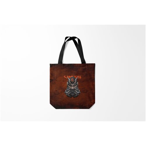 фото Сумка-шоппер / 40х40 см / геймерам / cyberpunk 2077 samurai burnettie