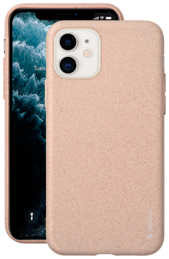 Чехол (клип-кейс) DEPPA Eco Case, для Apple iPhone 11 Pro, розовый [87274] - фото №3