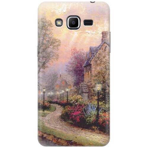 фото Re:pa накладка transparent для samsung galaxy j2 prime с принтом "сиреневый вечер"