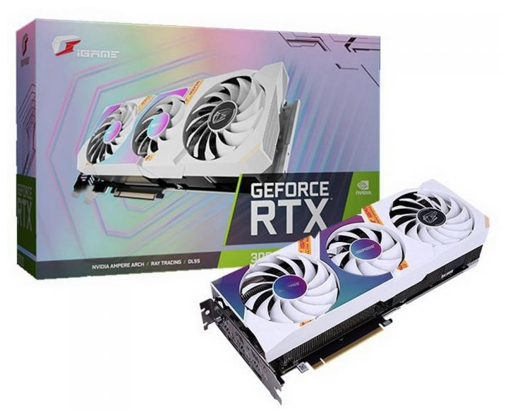 Видеокарта COLORFUL GeForce RTX 3070 Ultra W OC 8G