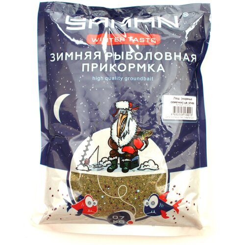 Прикормка Yaman Winter Taste Лещ зимняя (жареные семечки), цв. олива, 700 г крупа пшеничная увелка 5пак 80г