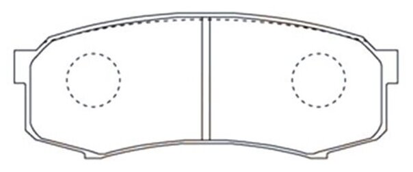 Колодки тормозные MASUMA MS1243 для Mitsubishi Pajero / Montero IV V8 / V9; Lexus GX GX460 J150 GX470 J120; Toyota Land Cruiser Prado 150