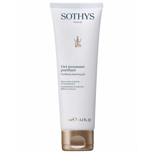 Лицо и зона декольте Sothys Morning Cleanser - Утреннее очищающее средство с экстрактами ромашки и сладкого миндаля, 125 мл