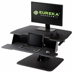Столик/подставка для ноутбука FOXGAMER Подставка на компьютерный стол для работы стоя EUREKA ERK-CV-31B, 79,5х71,4х16.4 см - изображение